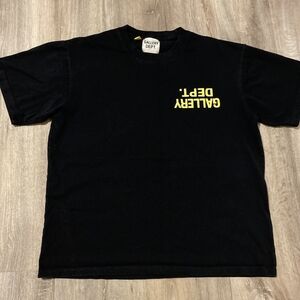 Gallery Dept Black T-Shirt for Men